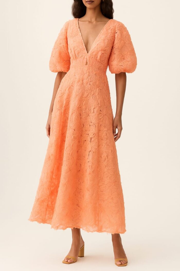 BLUSH DRESS – PEACH