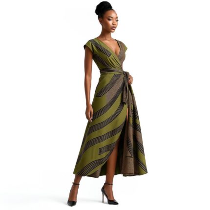 ZELDA WRAP DRESS