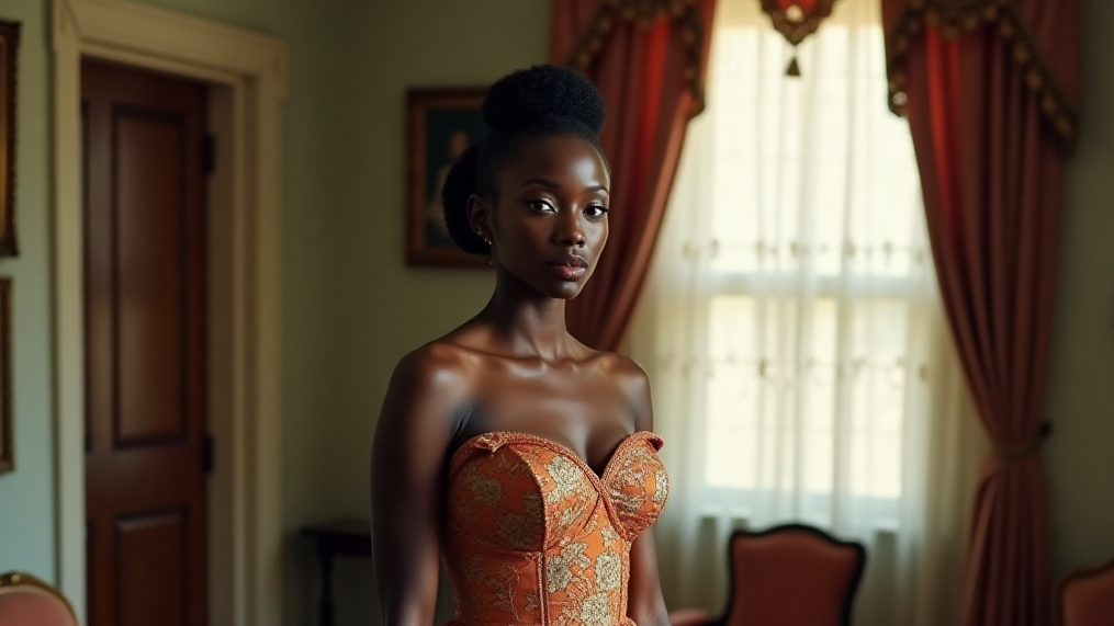 Ankara ball gown from Chi & Stainless Collection My Mother’s House