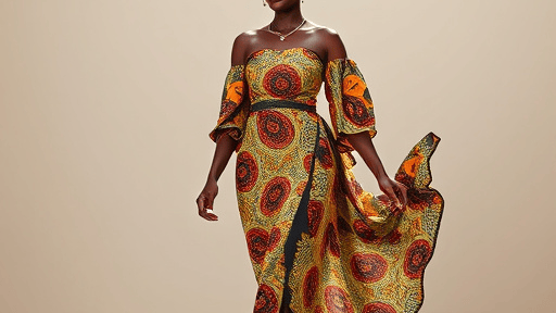 Structured Ankara dress from Chi & Stainless She Speaks collection